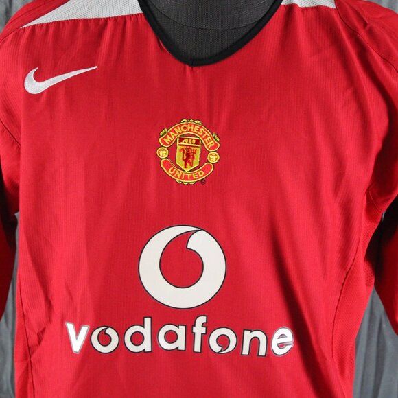 Manchester United Jersey (Retro) - Paul Scholes 18 2004 Home Jersey - Men's XL - Picture 2 of 10